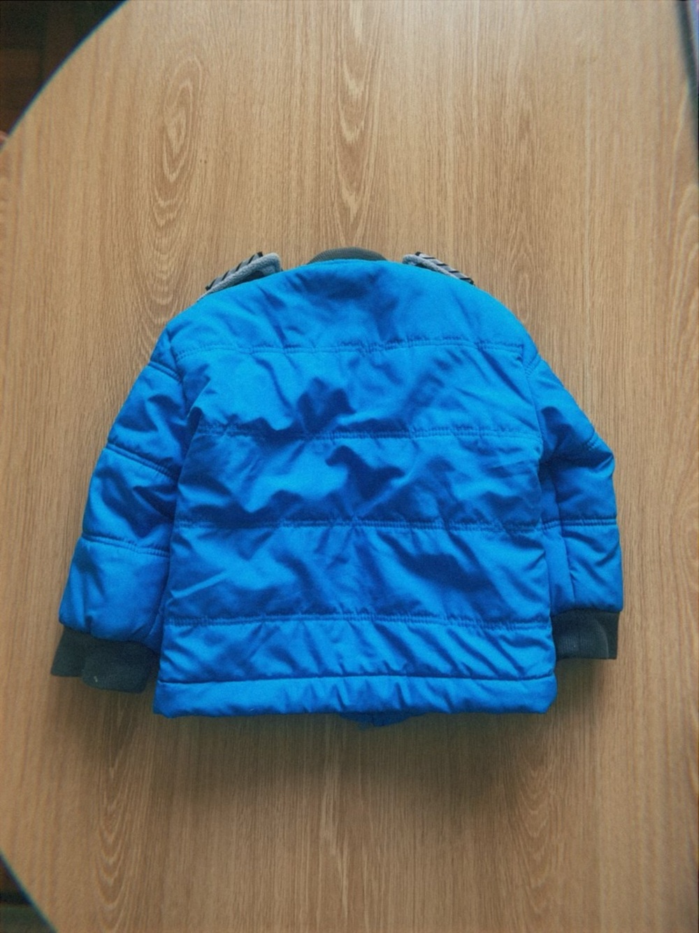 Blue Kids Puffer Jacket - Buckle Me - Picture 2 of 2